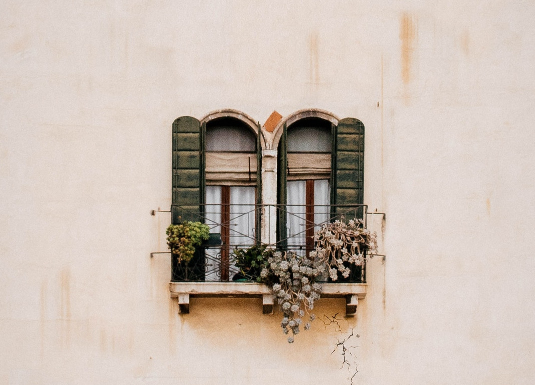a windowsill